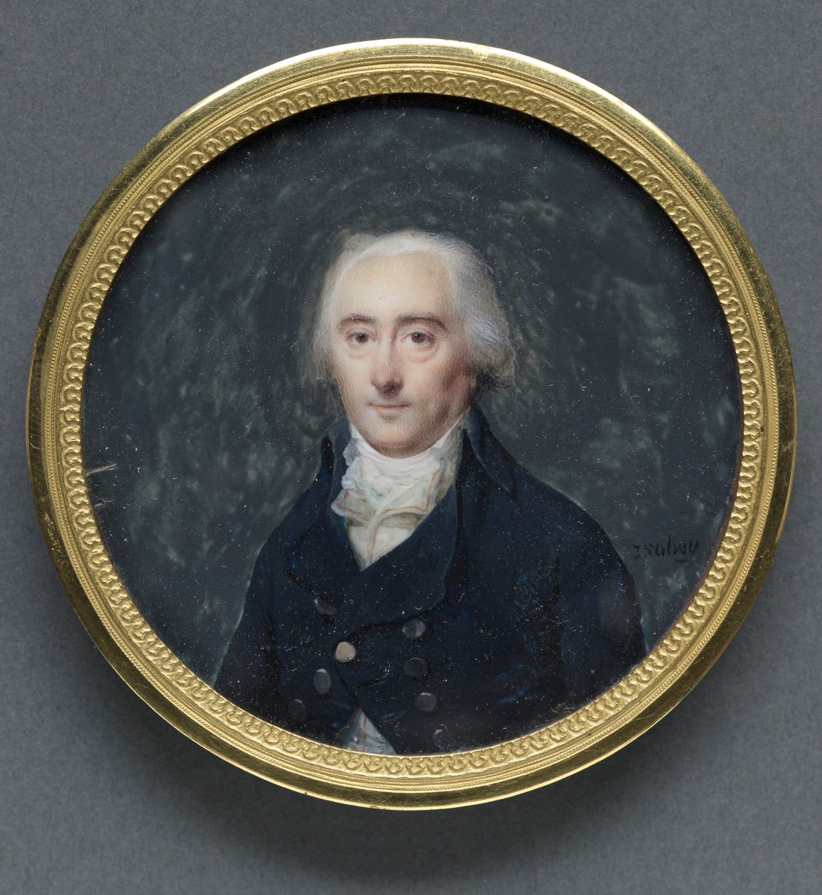Portret van een man, vroege jaren 1790 door Jean Baptiste Isabey