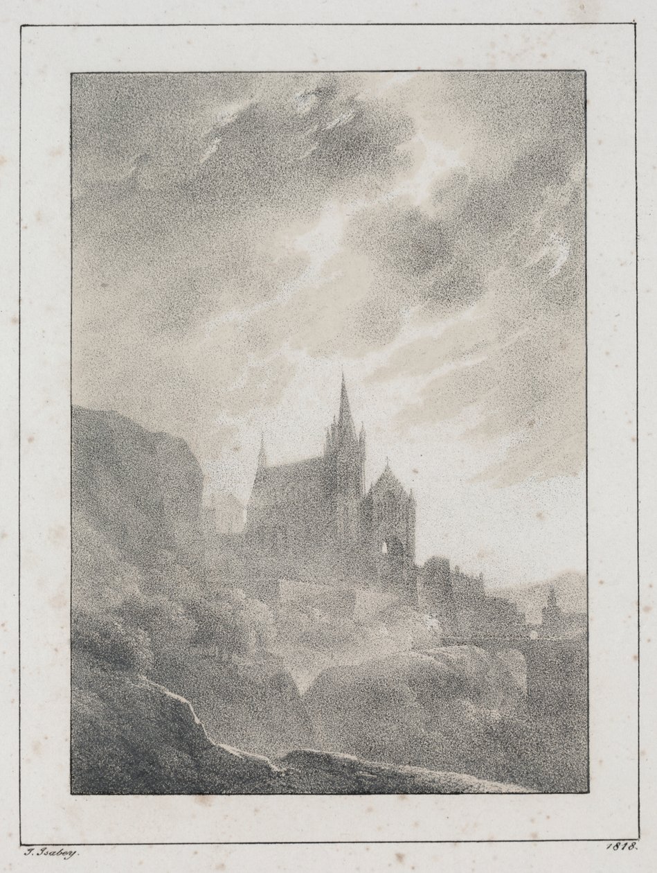 De kathedraal door Jean-Baptiste Isabey