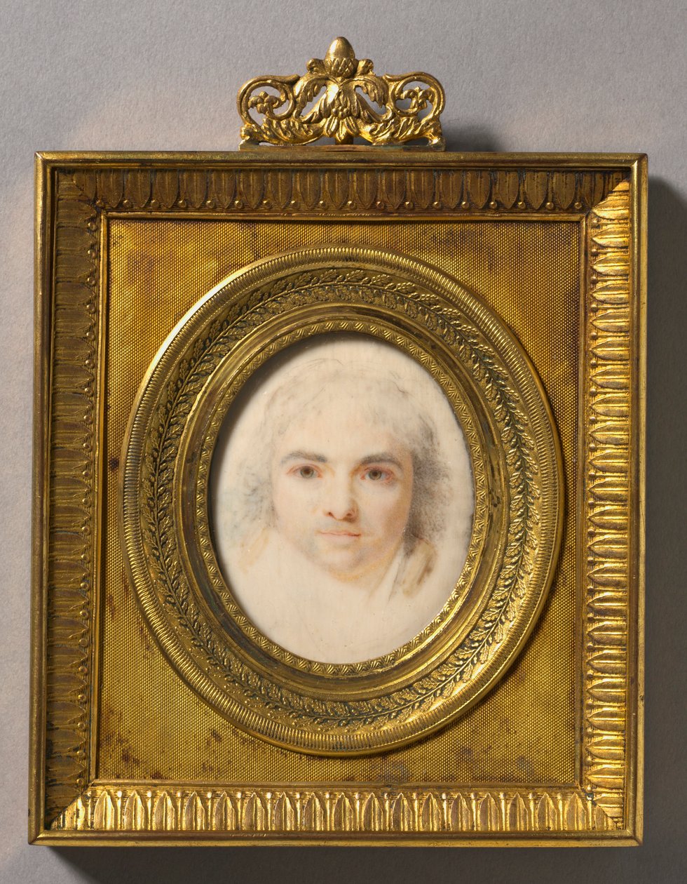 Zelfportret, ca. 1805 door Jean Baptiste Jacques Augustin