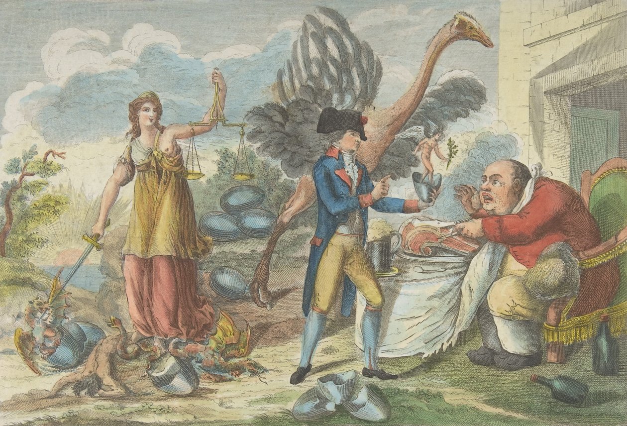 De negende Thermidor, of de Engelse verrassing door Jean Baptiste Marie Louvion