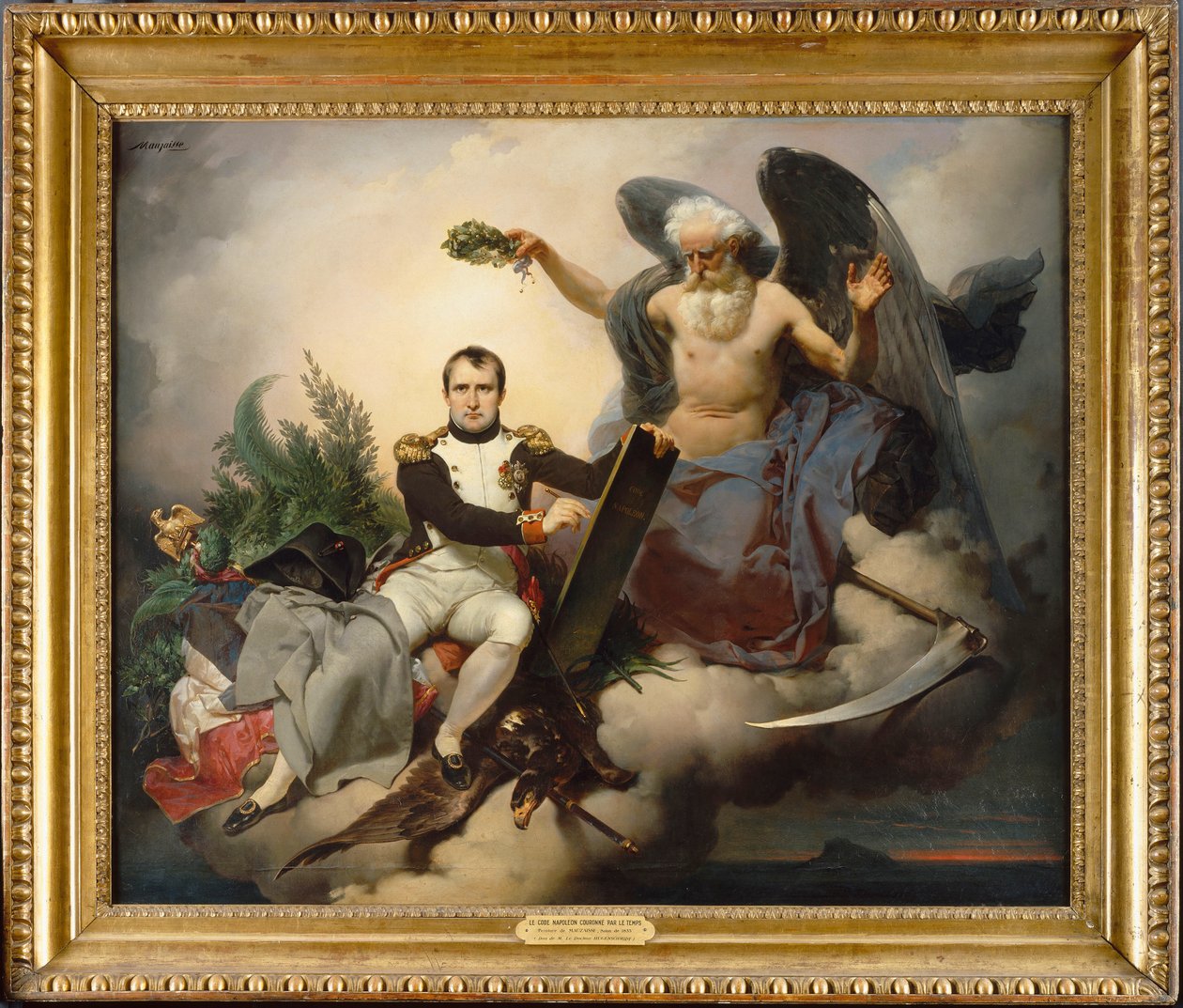 Napoleon. Allegorie, 1833 door Jean Baptiste Mauzaisse