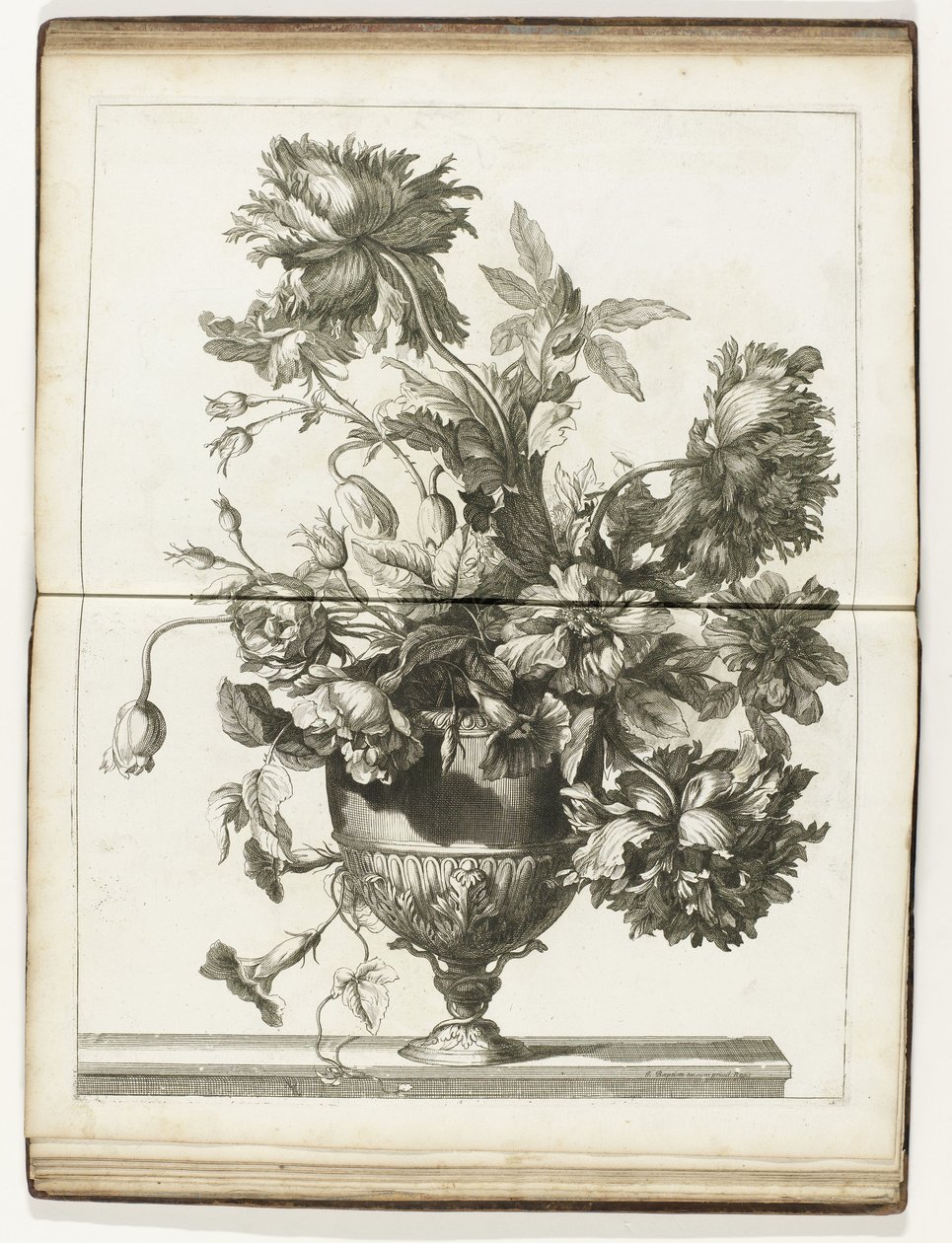 Bloemenvaas door Jean Baptiste Monnoyer