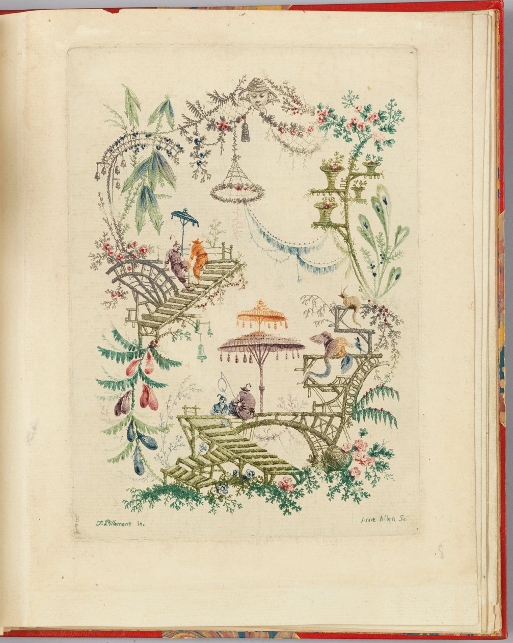 Ornamentontwerp uit "Nouvelle suite de cahiers chinois a l