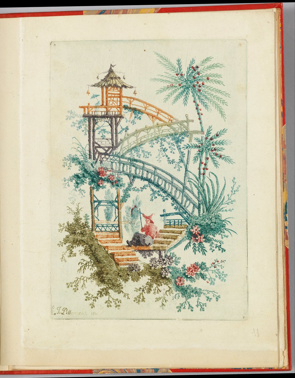 Ornamentontwerp uit "Nouvelle suite de cahiers chinois a l