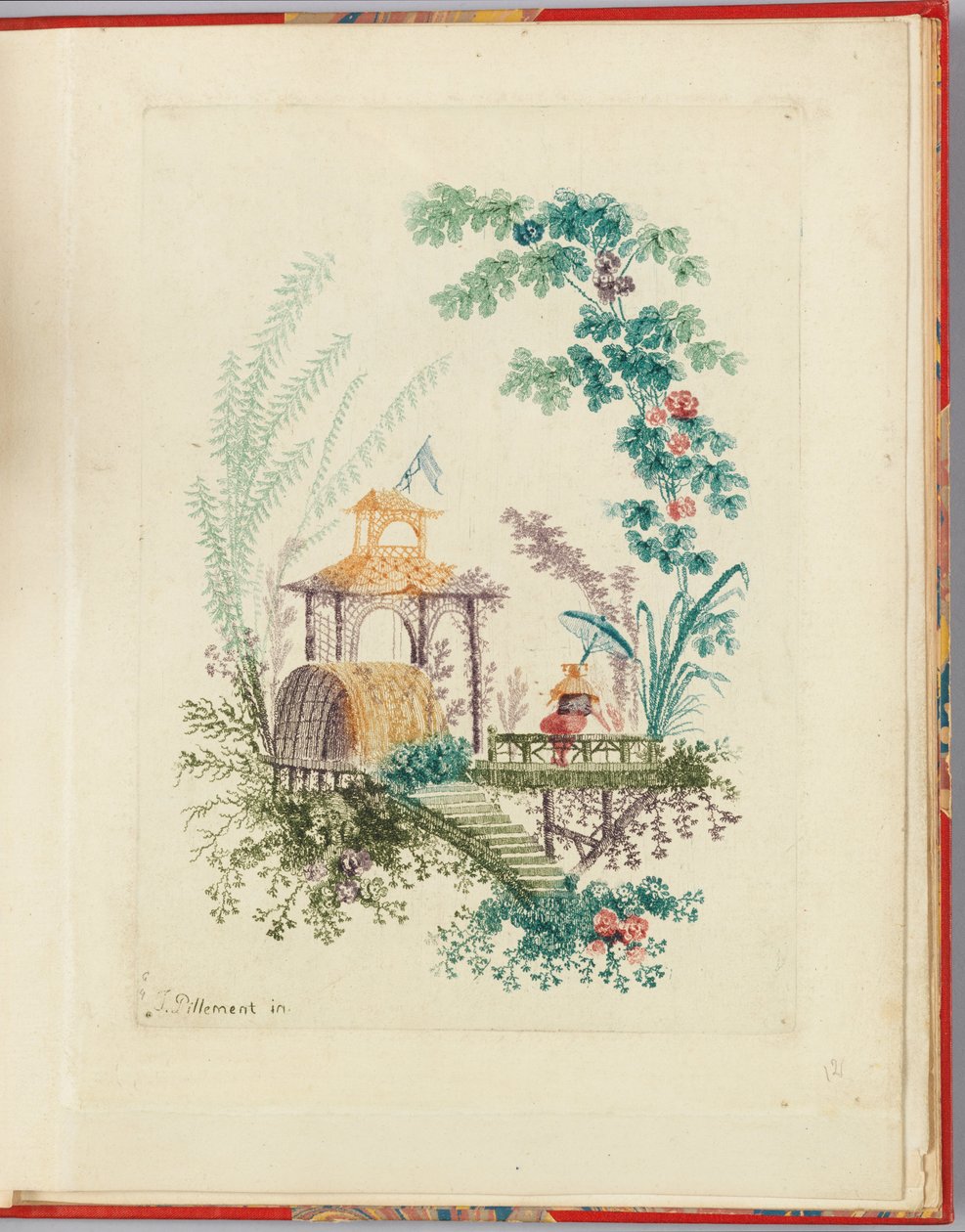 Ornamentontwerp uit "Nouvelle suite de cahiers chinois a l