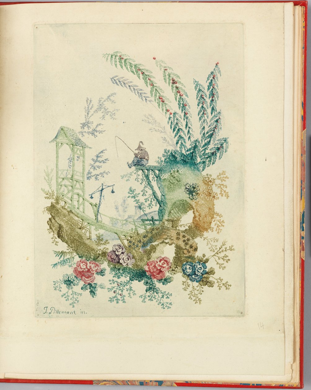 Ornamentontwerp uit "Nouvelle suite de cahiers chinois a l
