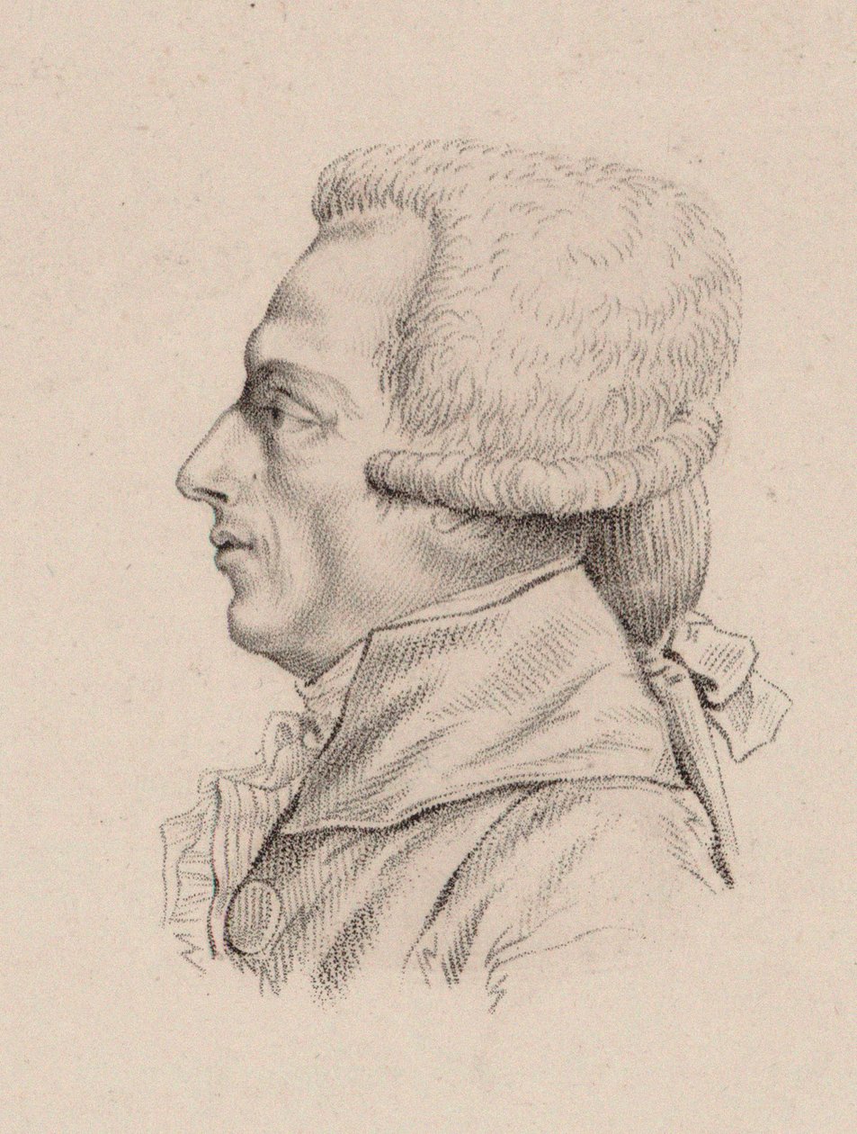Portret van de violist en componist Niccolò Mestrino 1748-1789 door Jean Baptiste Ponce Lambert