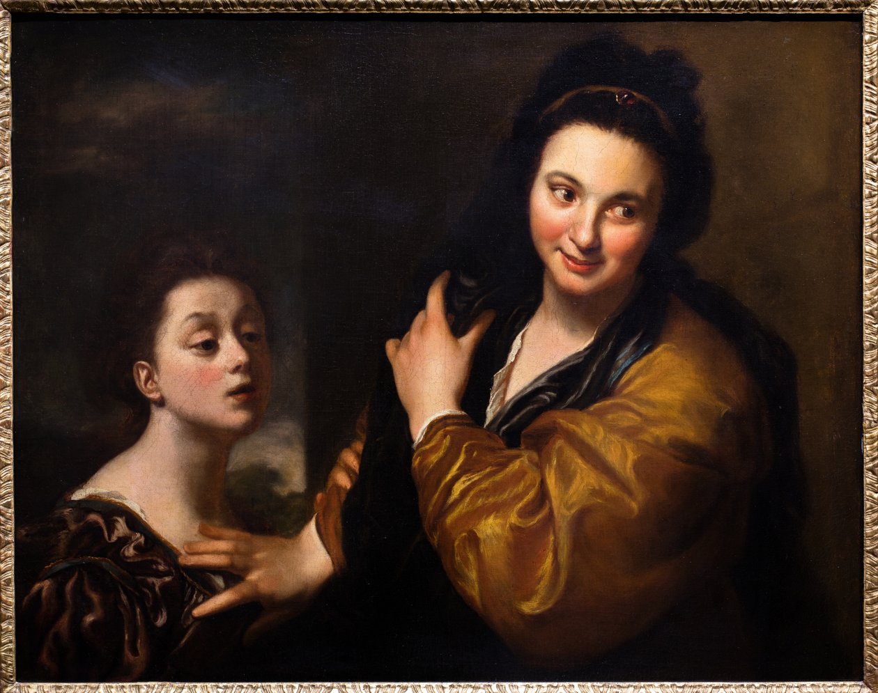 La Curiosite, ook bekend als Les Curieuses door Jean Baptiste Santerre