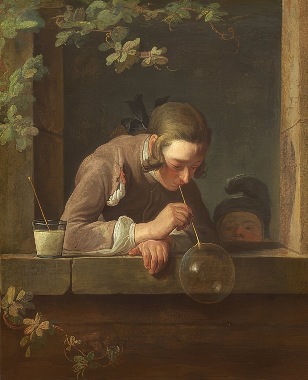 Zeepbellen. Om 1733/34 door Jean Baptiste Simeon Chardin