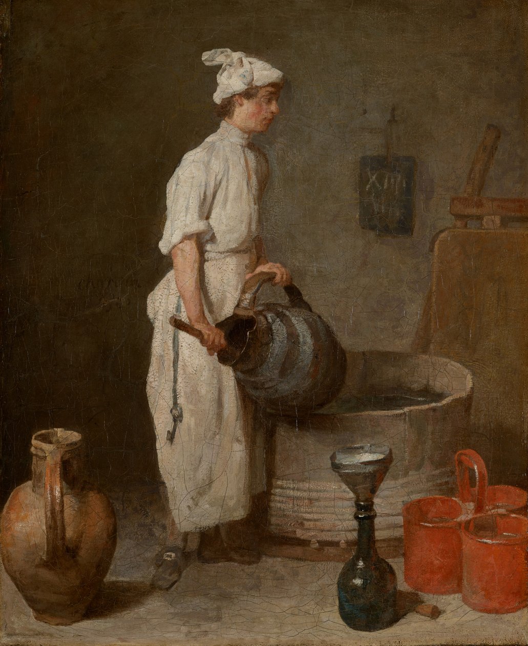De kelderjongen, 1738 door Jean Baptiste Simeon Chardin