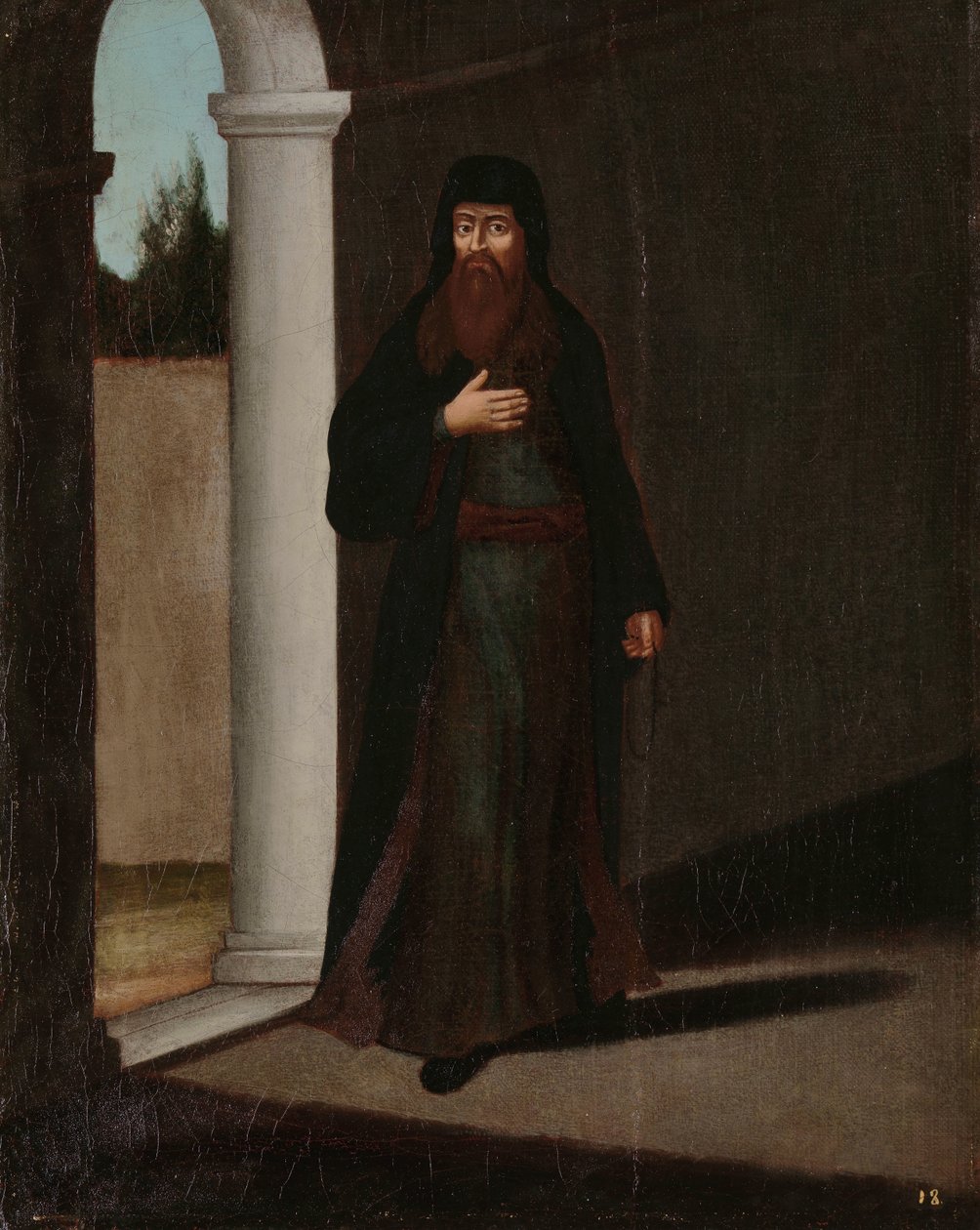 Een Griekse priester door Jean Baptiste Vanmour (workshop of)