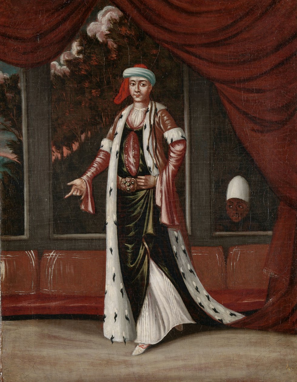 De Sultana-Moeder door Jean Baptiste Vanmour (workshop of)
