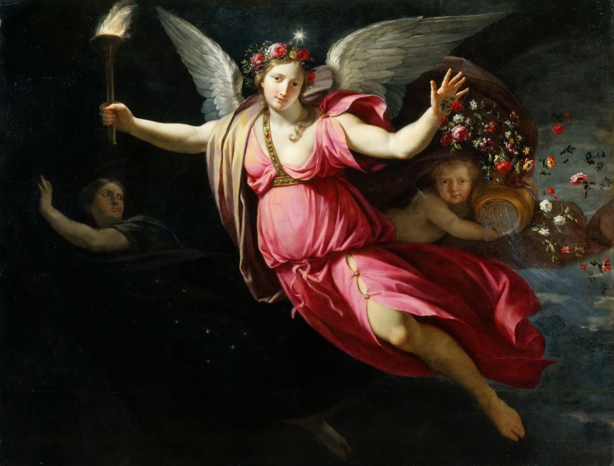De Nacht en de Dageraad door Jean Baptiste de Champaigne