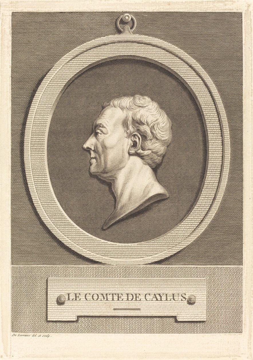 Le Comte de Caylus door Jean Baptiste de Lorraine
