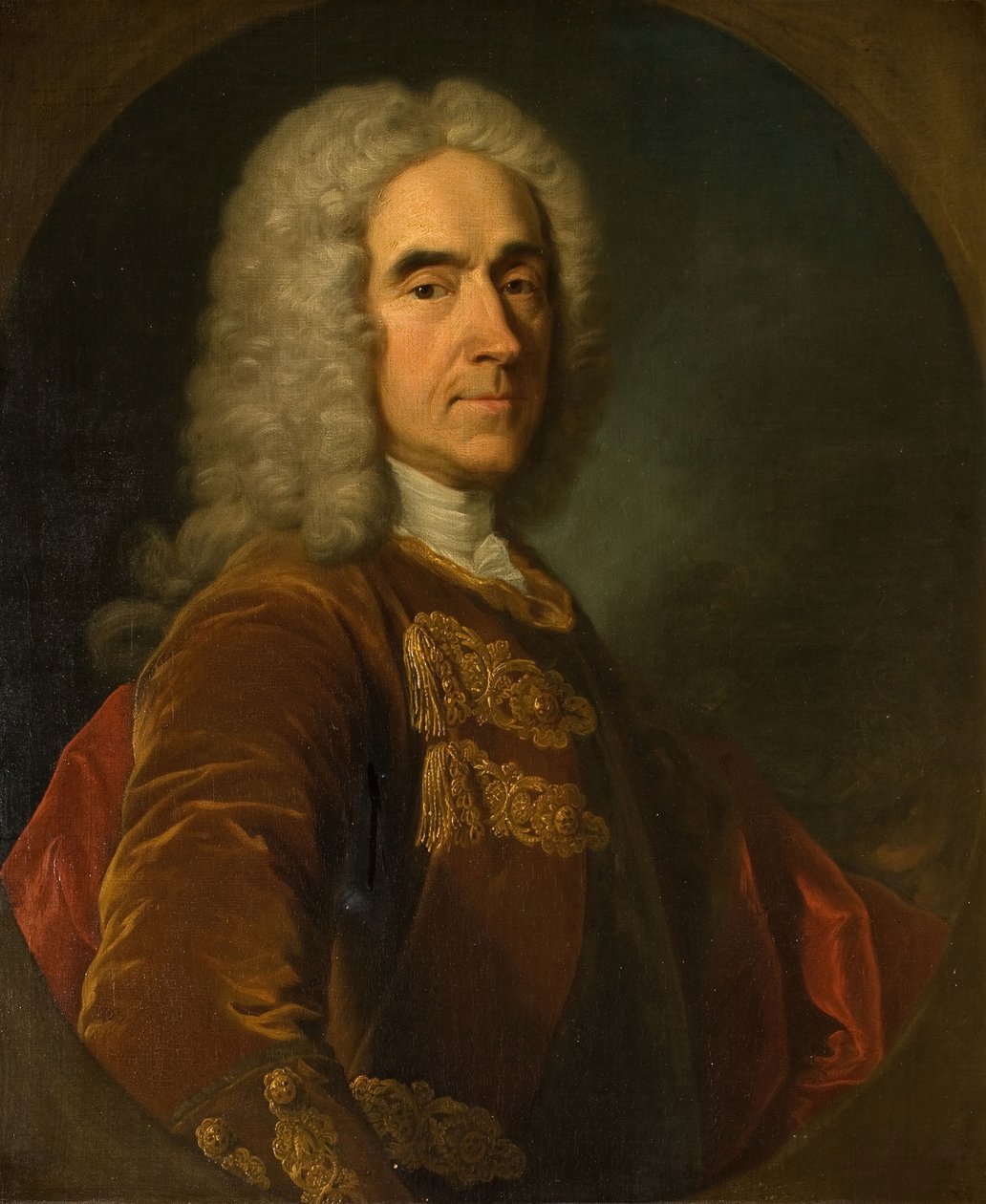 Portret van Sir Richard Temple, 4e Burggraaf van Birmingham, 1738-42 door Jean Baptiste van Loo