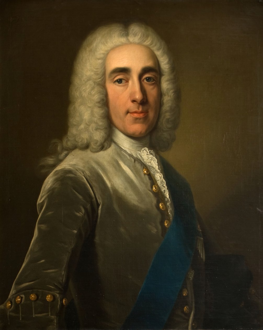 Portret van de 4e Graaf van Chesterfield 1694-1773, 1738-42 door Jean Baptiste van Loo