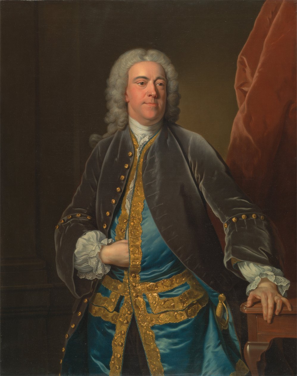 De edelachtbare Stephen Poyntz, van Midgeham, Berkshire door Jean Baptiste van Loo