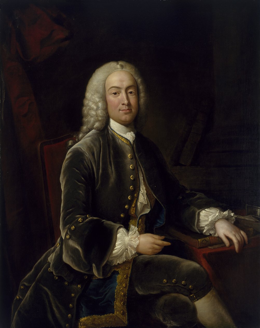 William Murray, 1e Graaf van Mansfield door Jean Baptiste van Loo