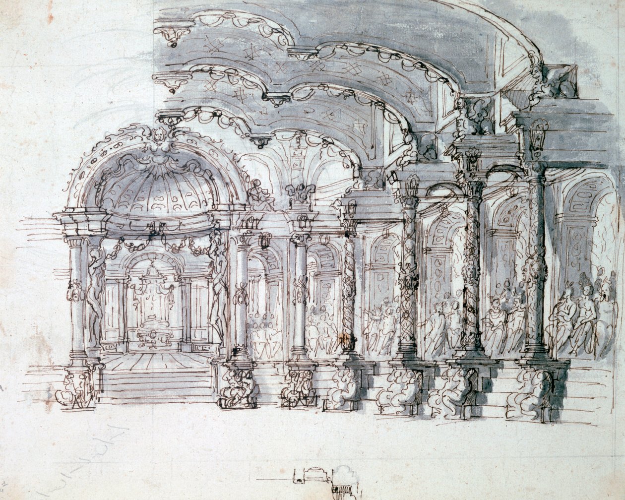 Decorontwerp voor de opera 