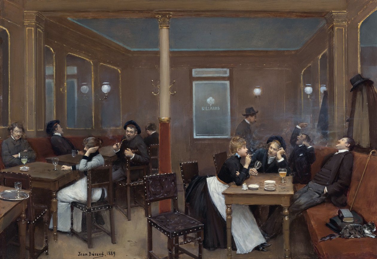Studentenpub door Jean Beraud