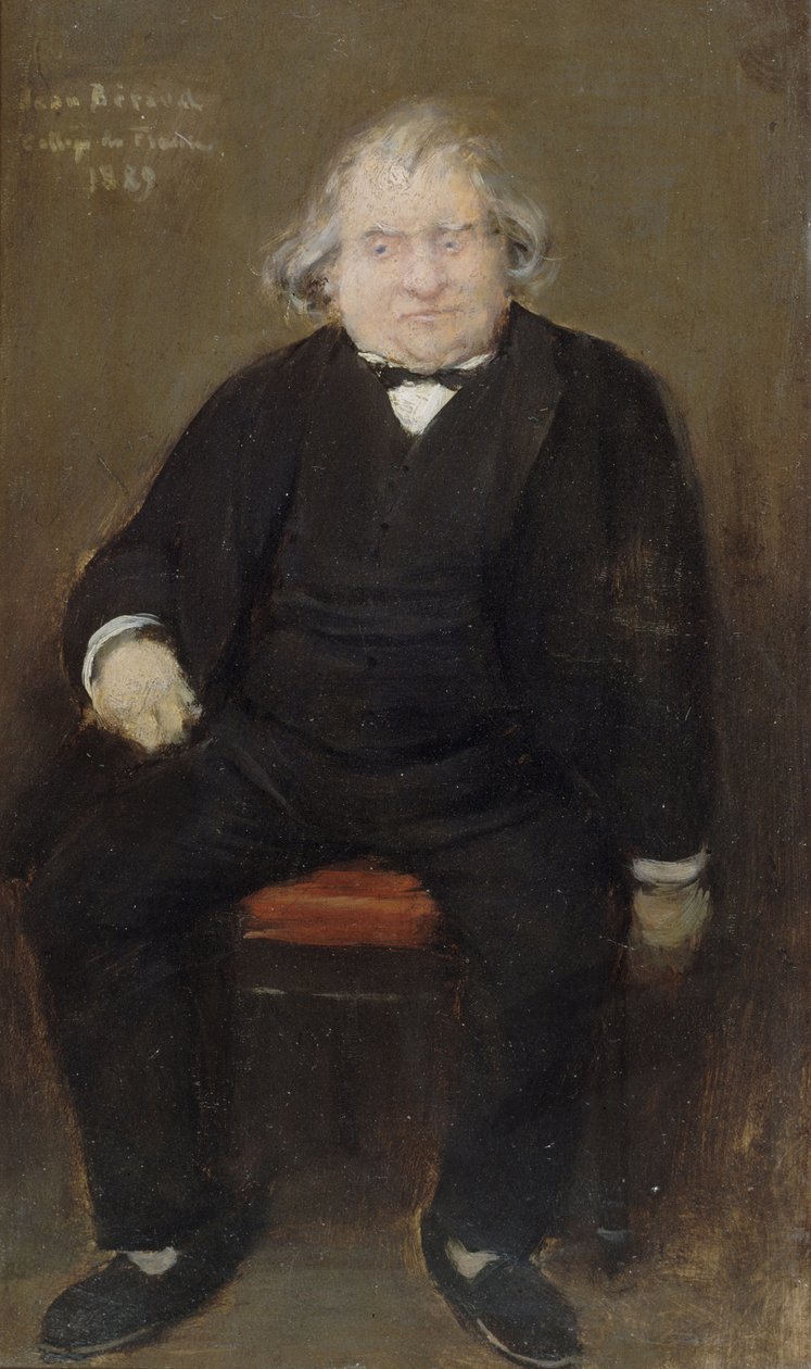 Portret van Ernest Renan 1823-1892, 1889 door Jean Beraud