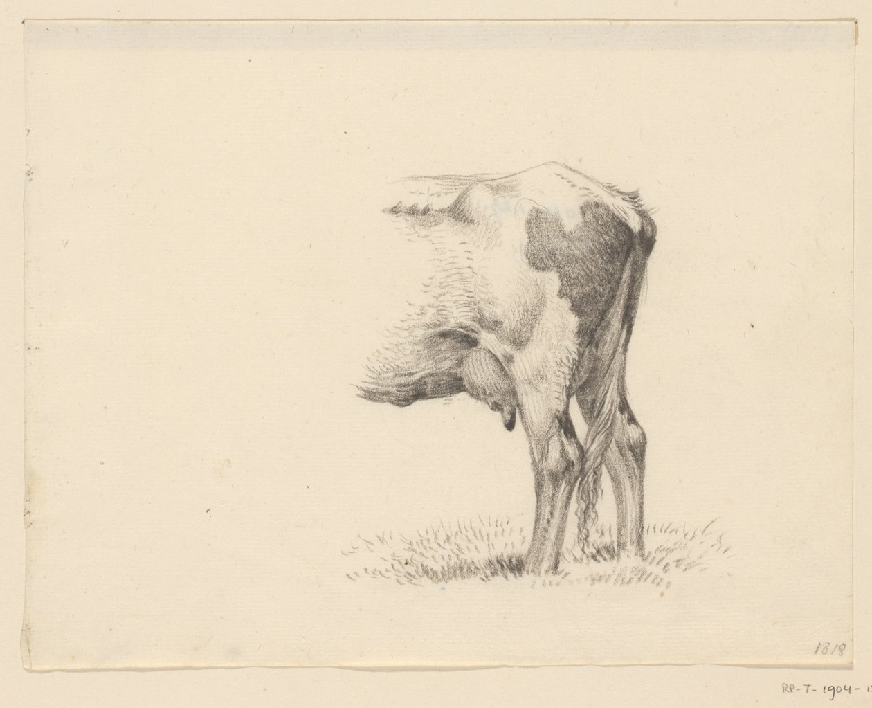 Achterpoten van een koe door Jean Bernard