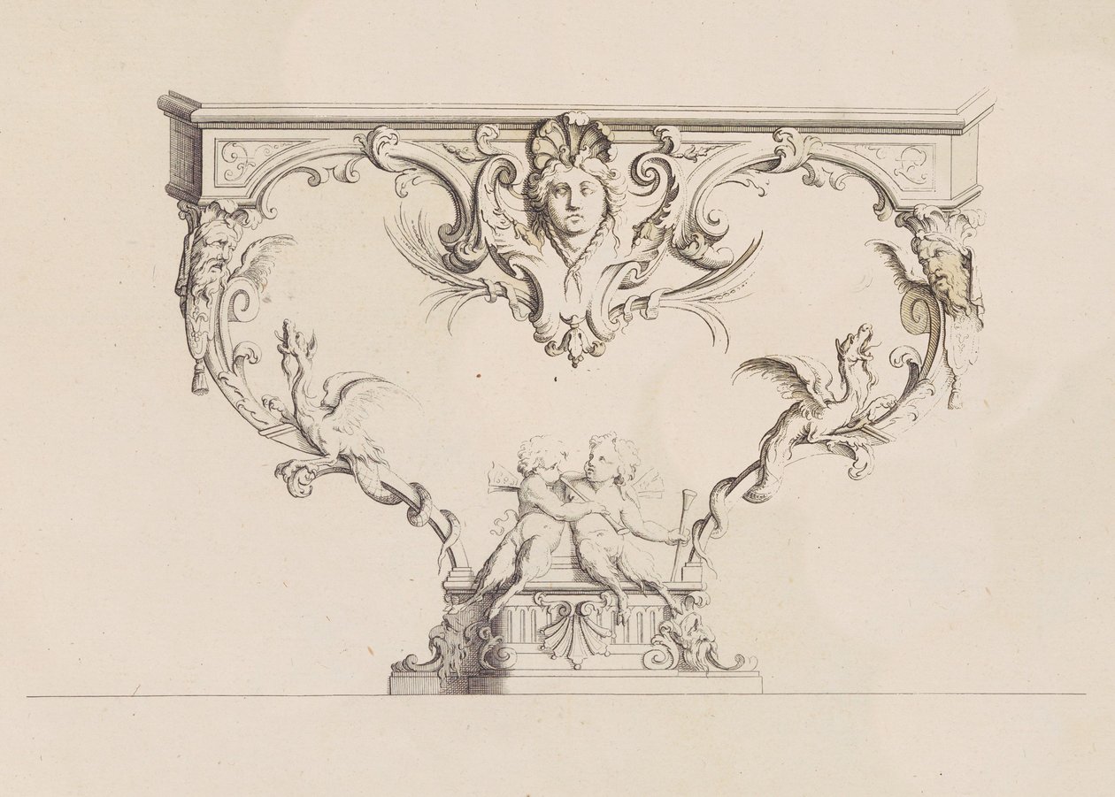 Livre de Tables de Diverses Formes, 1716 of later door Jean Bernard Toro
