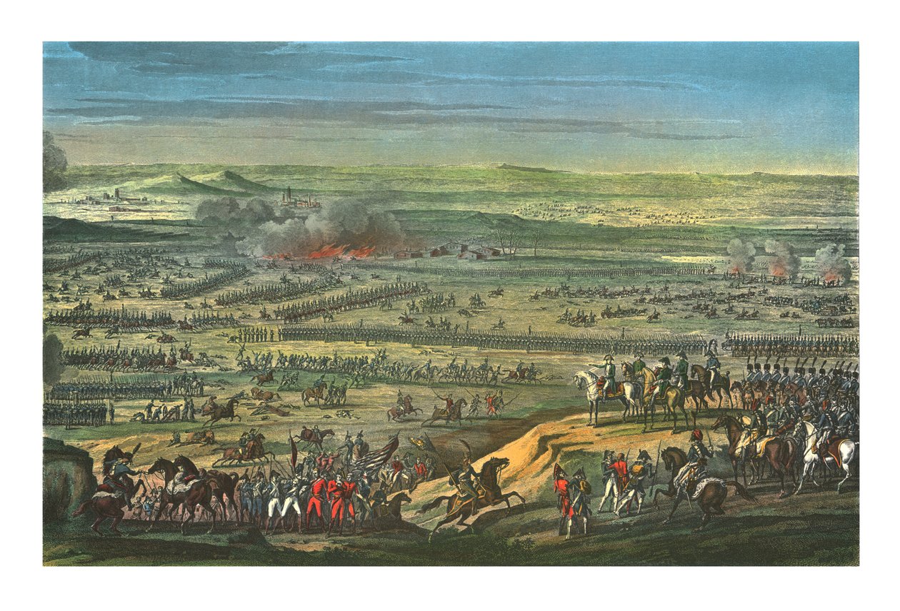 De Slag bij Austerlitz, 2 december 1805 door Jean Bosq