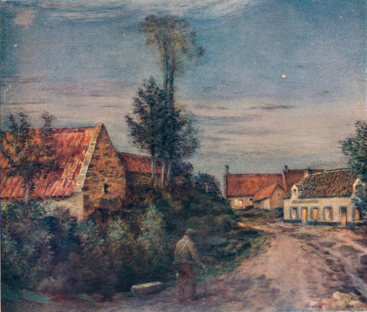 Lestaminet, ca. 1889 door Jean Charles Cazin