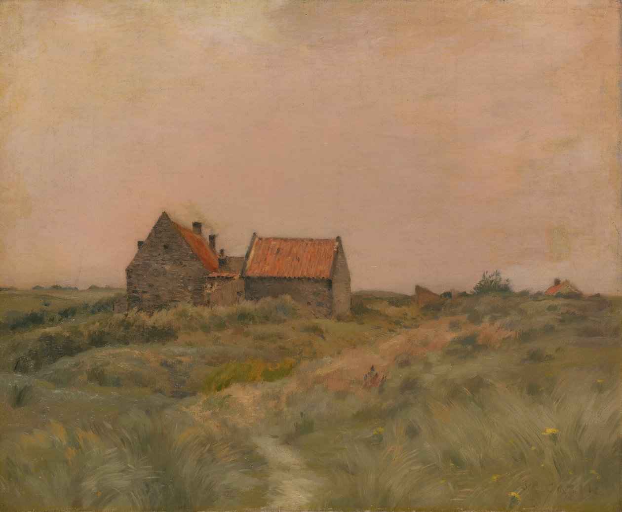 Oktoberdag, 1890-93 door Jean Charles Cazin