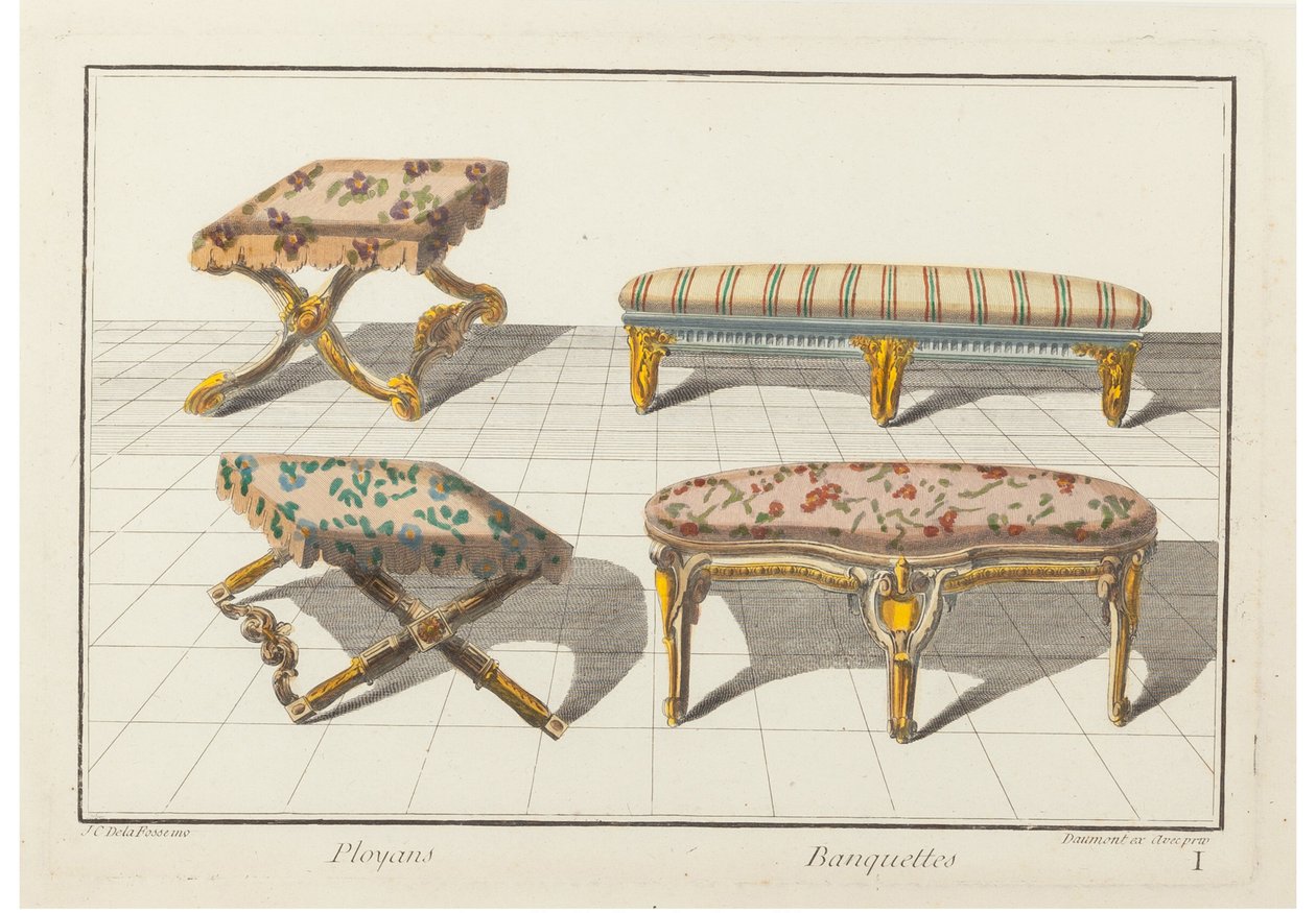 Ployans, Banquettes. Nouvelle Iconologie Historique ou Attributes Hierogliphyques, ca. 1768 door Jean Charles Delafosse