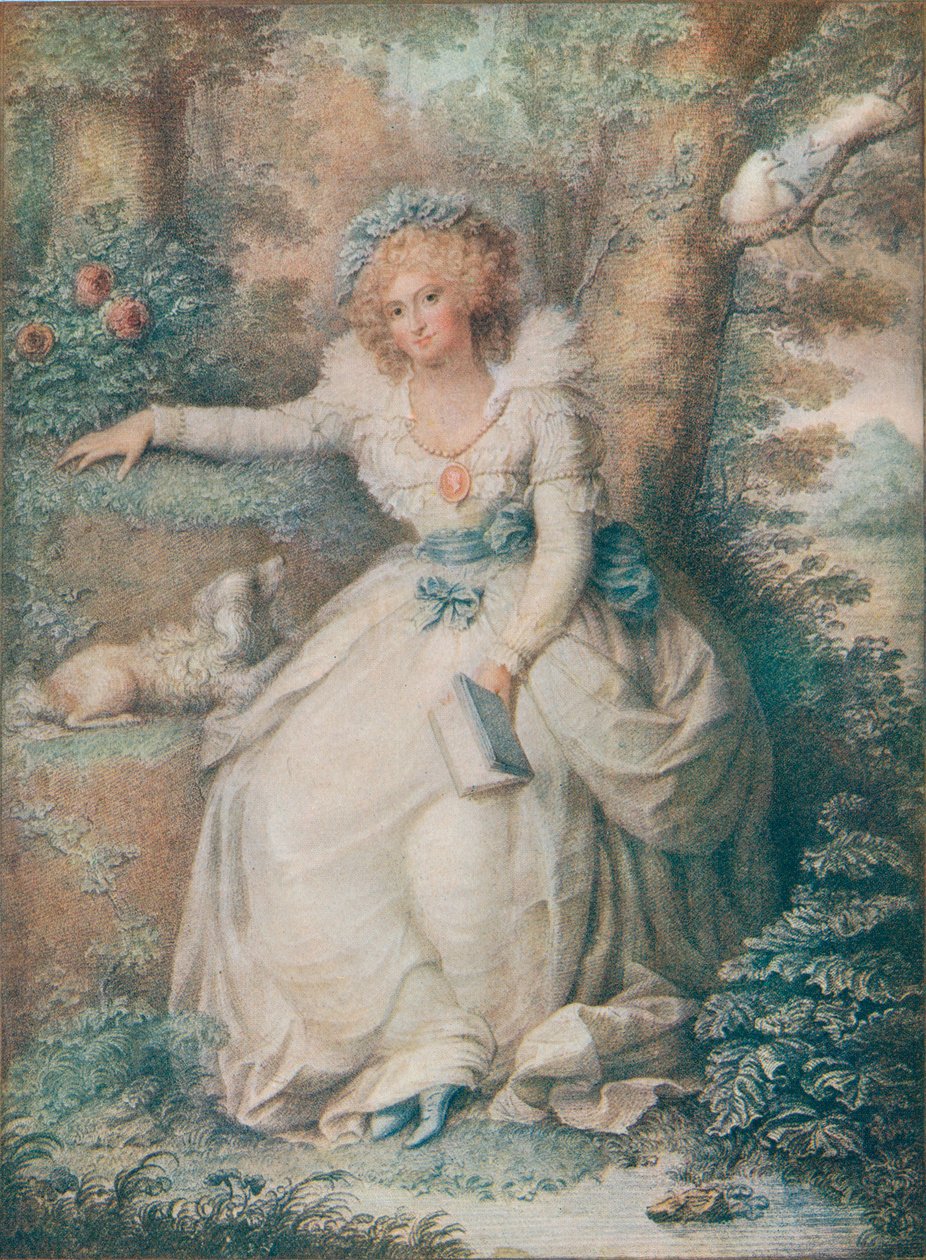 Mevrouw Fitzherbert, 1792 door Jean Conde