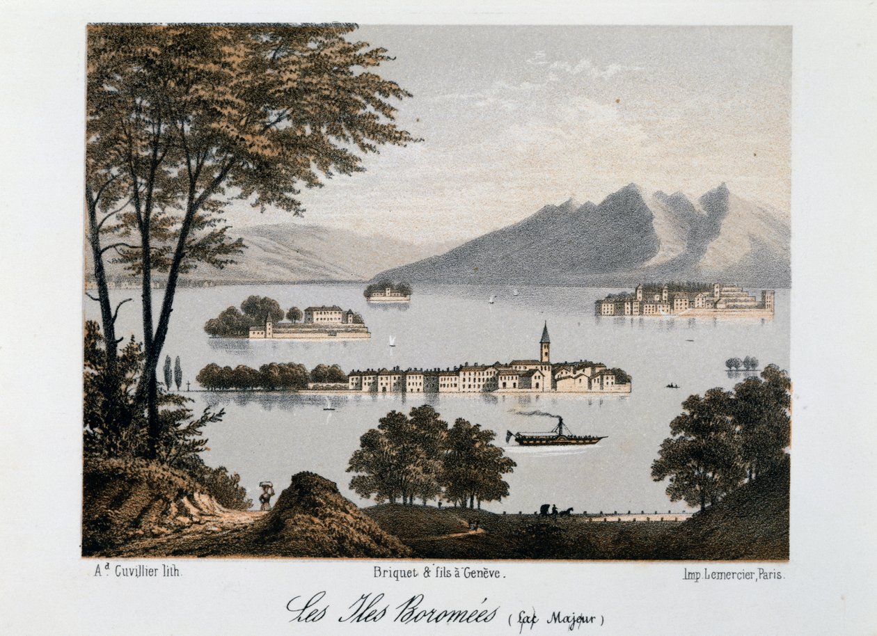 Borromeïsche eilanden (Lago Maggiore) door Jean Dubois