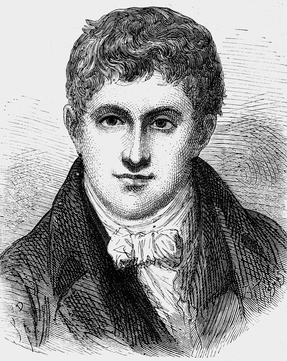Humphry Davy (1778-1829) Engels natuurkundige en chemicus door Jean Edouard Dargent