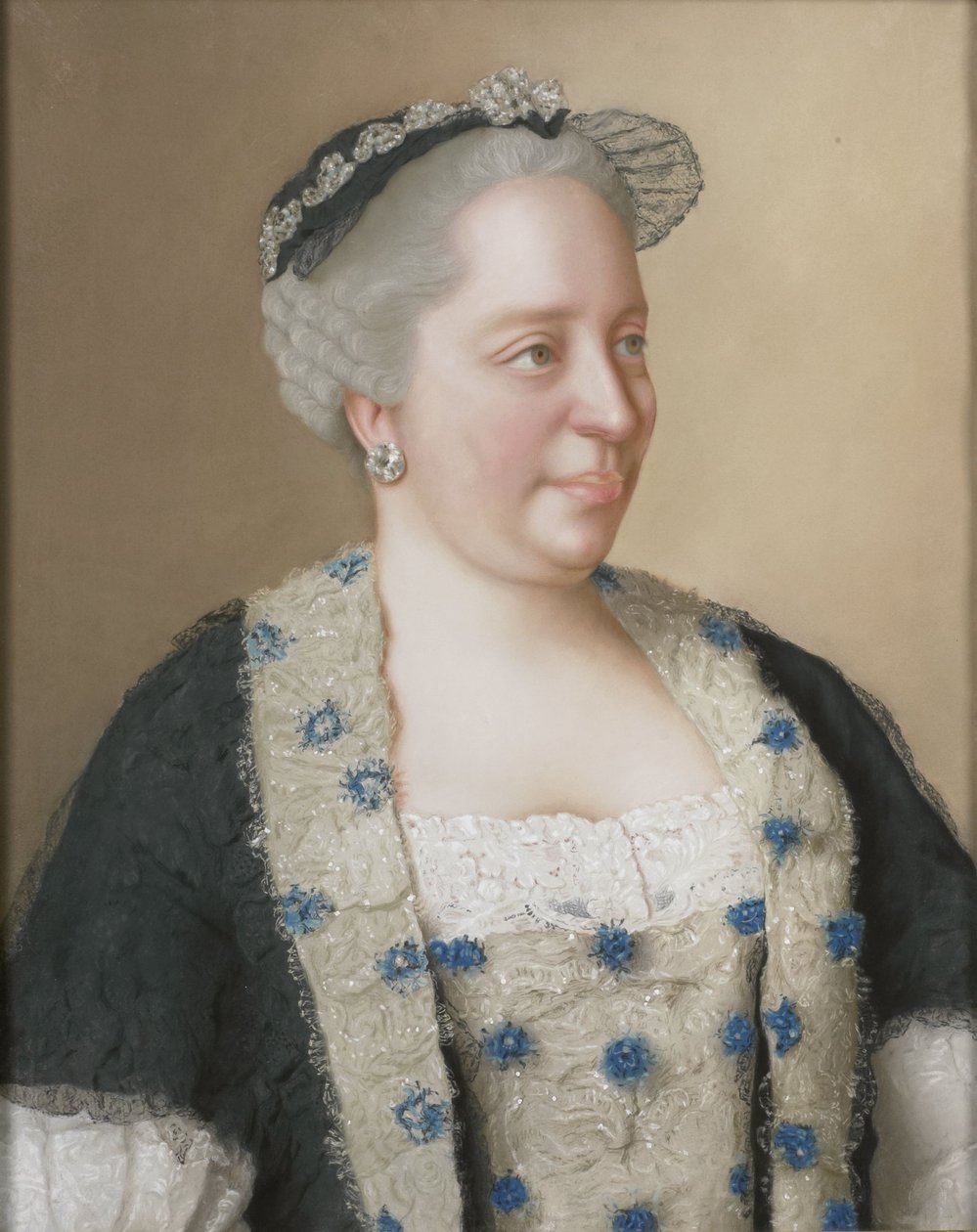Portret van Keizerin Maria Teresa van Oostenrijk (1717-1780) door Jean Étienne Liotard