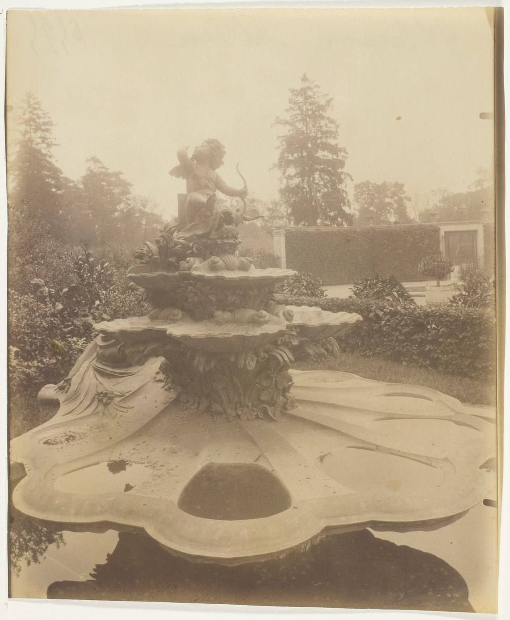 Versailles, Grand Trianon (Le Parc) door Jean Eugène Auguste Atget