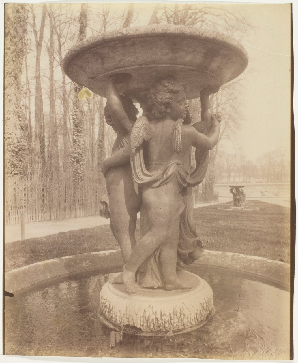 Versailles, Het park door Jean Eugène Auguste Atget