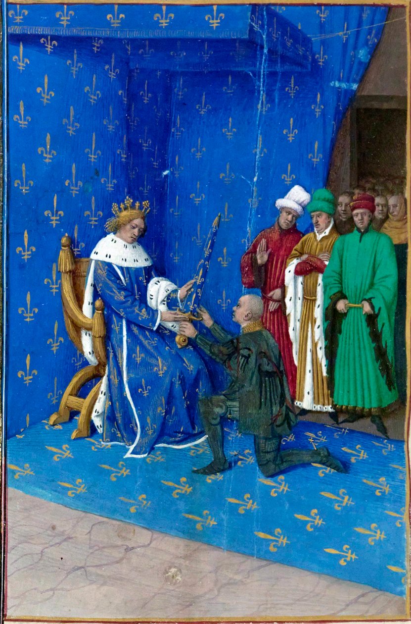 Karel5 Guesclin Fouquet door Jean Fouquet