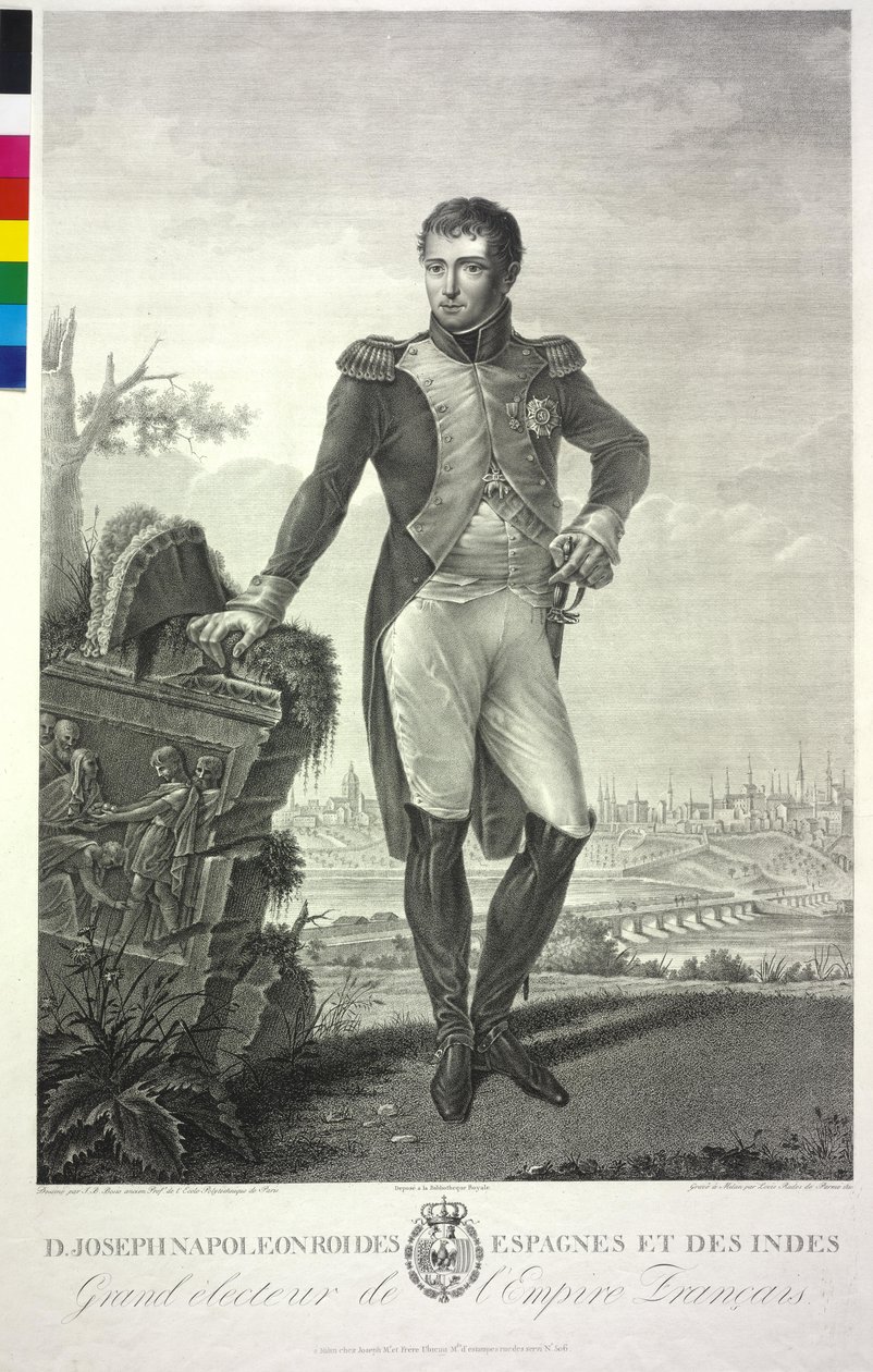 Koning van Spanje Joseph door Jean Francois Bosio