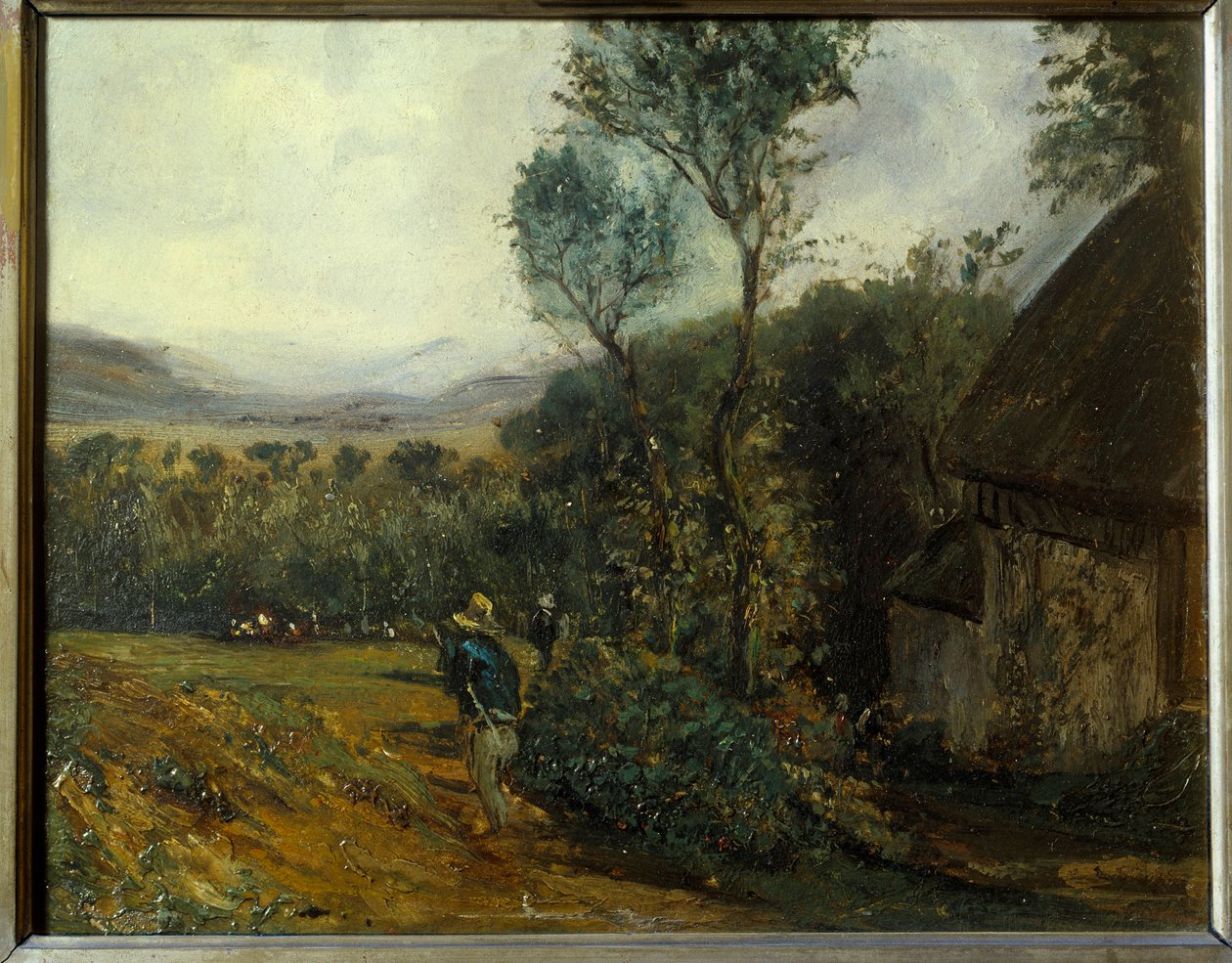 De boerderij door Jean Francois Hue