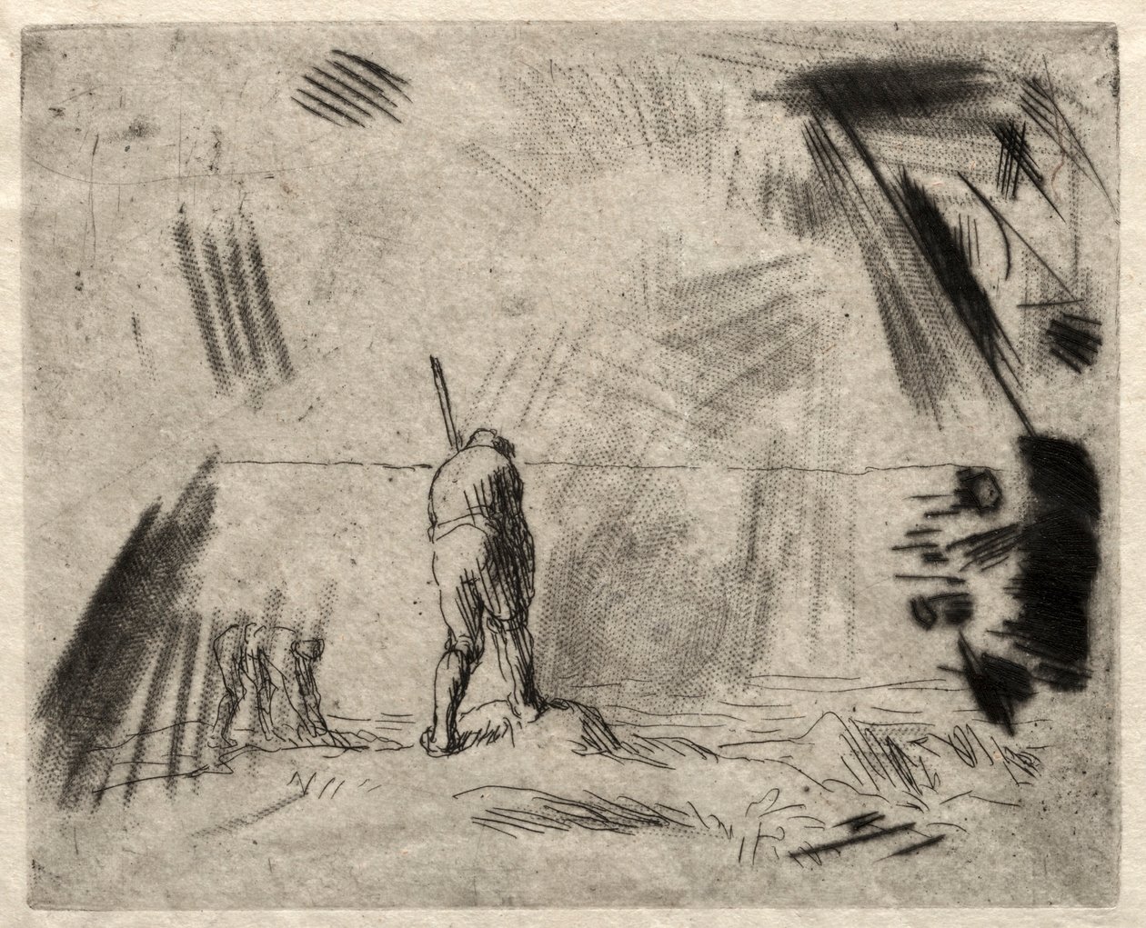 Zeewierverzamelaars door Jean Francois Millet