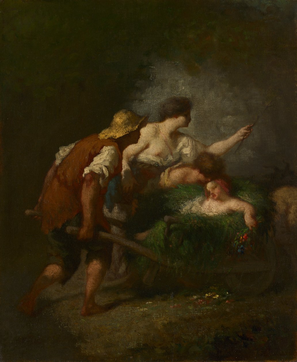 Terugkeer van de Velden door Jean Francois Millet