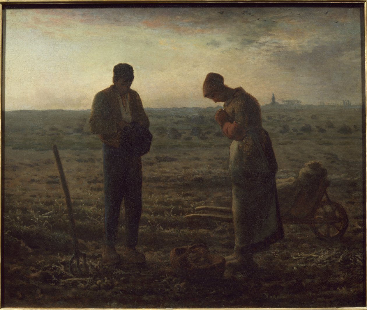 De Angelus door Jean-Francois Millet