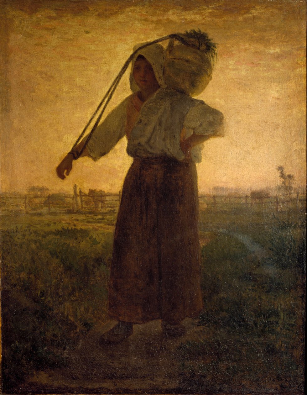 De terugkeer van de velden door Jean Francois Millet