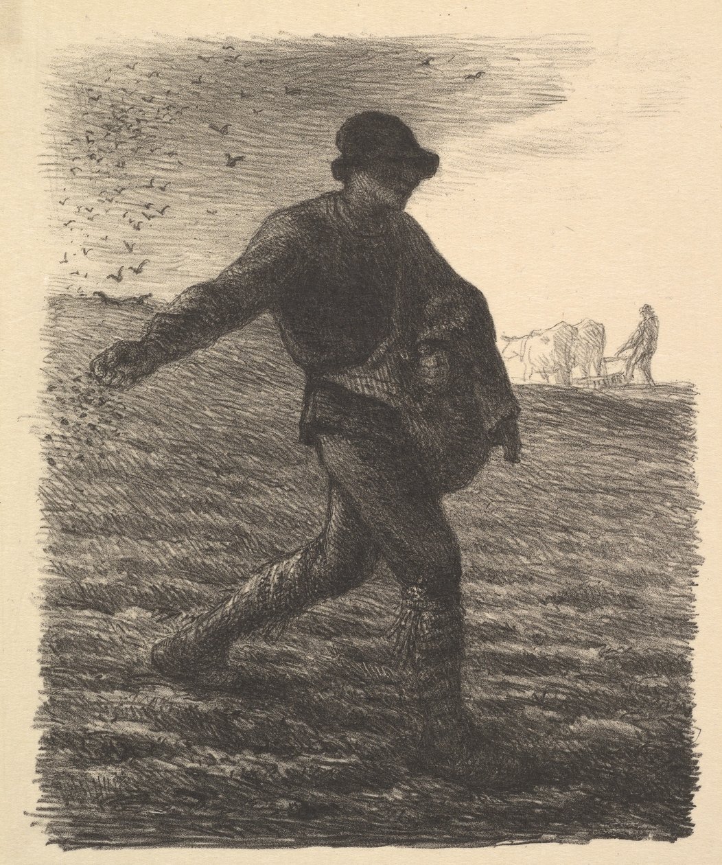 De zaaier, 1851 door Jean Francois Millet