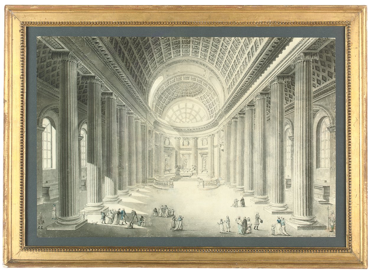 Église de St. Philippe du Roule, Parijs door Jean Francois Therese Chalgrin