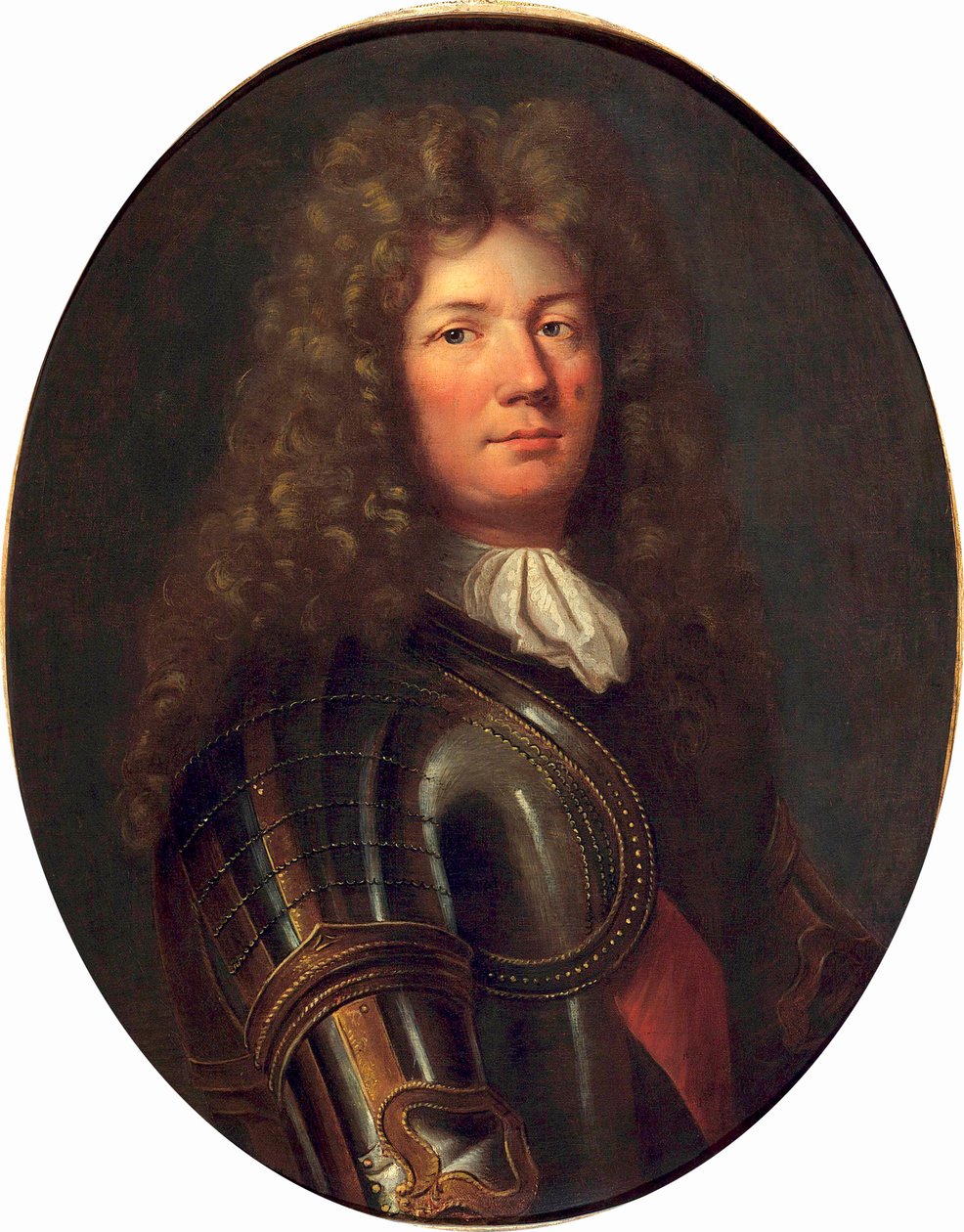Portret van Vauban Sebastien de Prestre (1633-1707), maarschalk van Frankrijk door Jean François de Troy