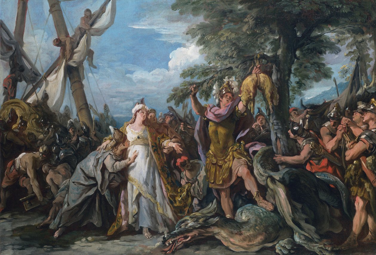 De vangst van het Gulden Vlies door Jean François de Troy
