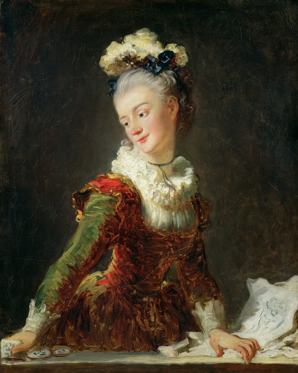 Marie-Madeleine Guimard door Jean-Honore Fragonard