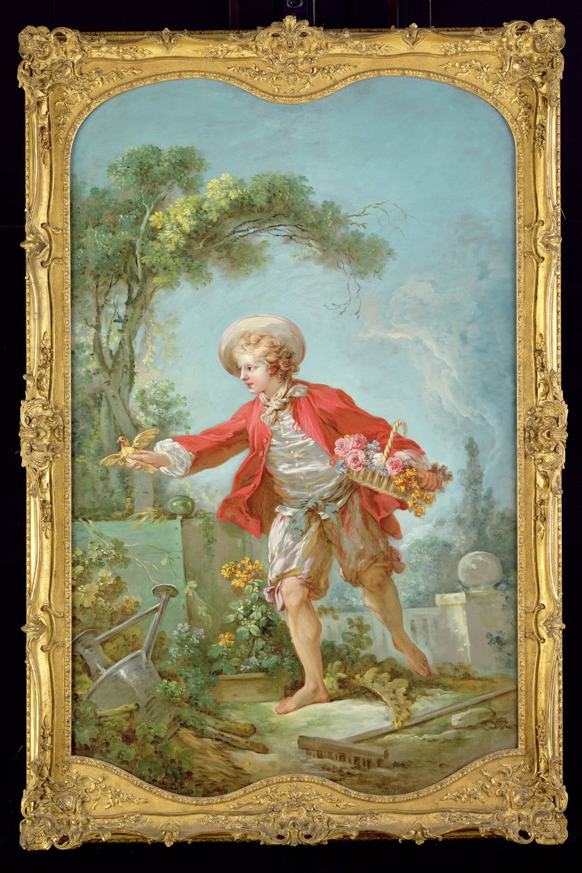De Tuinman door Jean Honore Fragonard